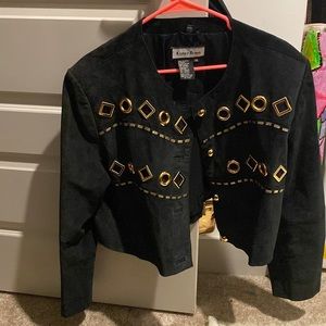 Vintage 80’s-90’s Light leather Jacket
